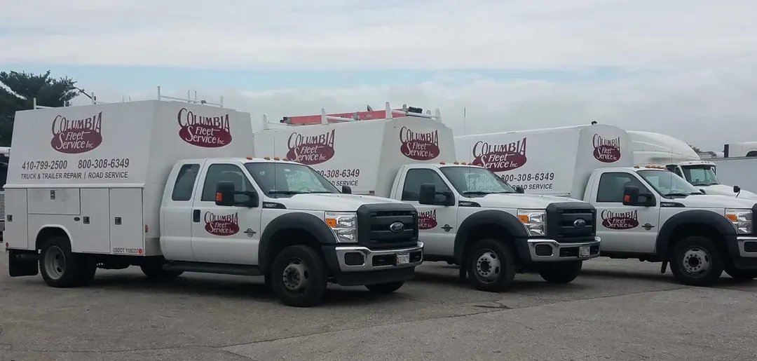 Columbia Fleet Service commercial repair support fleet in Jessup